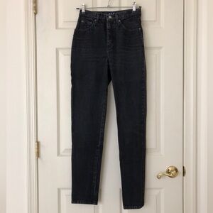 Vintage Gap Classic Fit High Rise Black Jeans Size 5/6 (See Description re Size)
